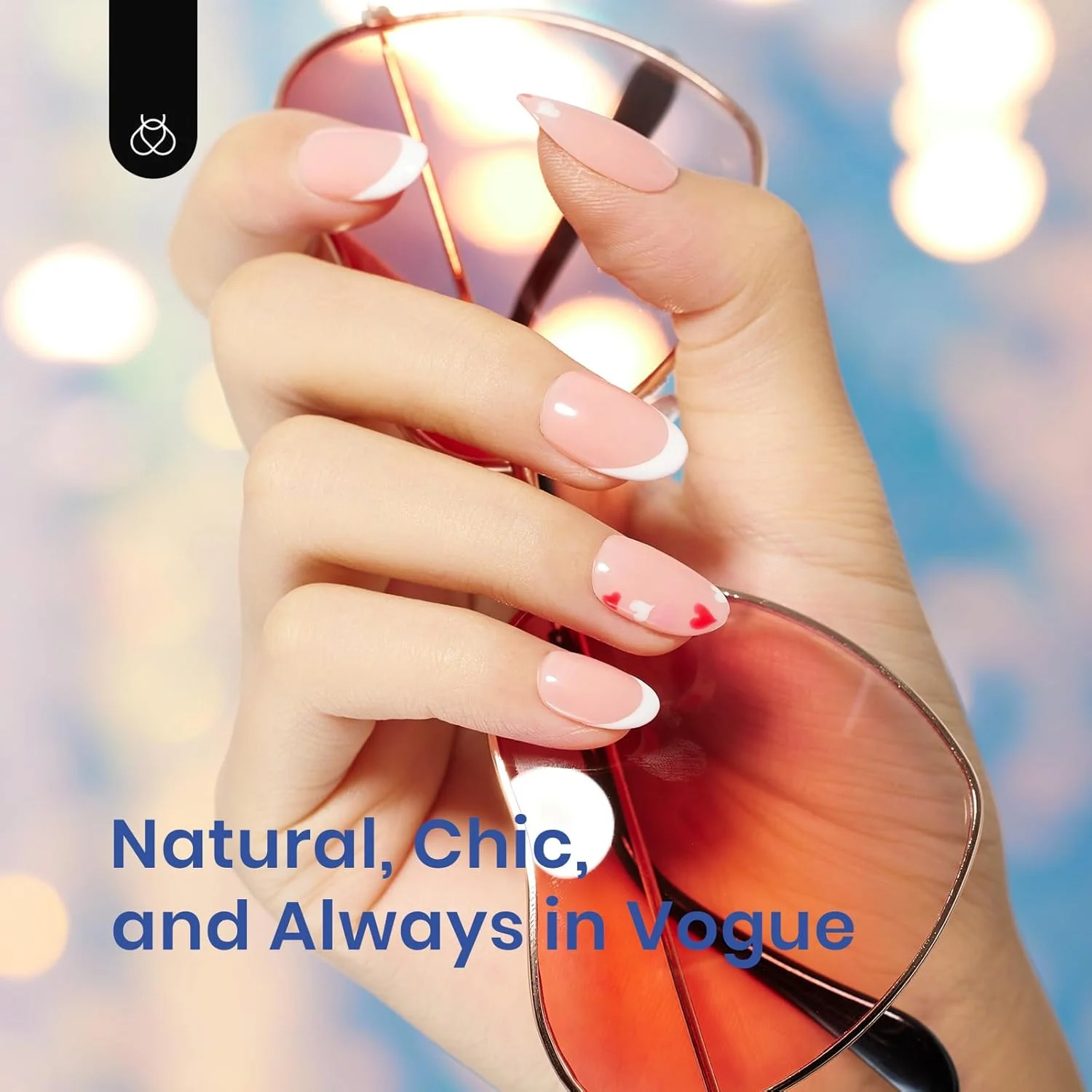 ست لاک ژل و کاشت ناخن بیتلز با 500 عدد تیپ ناخن نرم، بیضی کوتاه، چسب ناخن 5 در 1، بیس کت و دستگاه UV LED نوآورانه، ست طراحی ناخن خانگی، ست ناخن مصنوعی اکریلیک