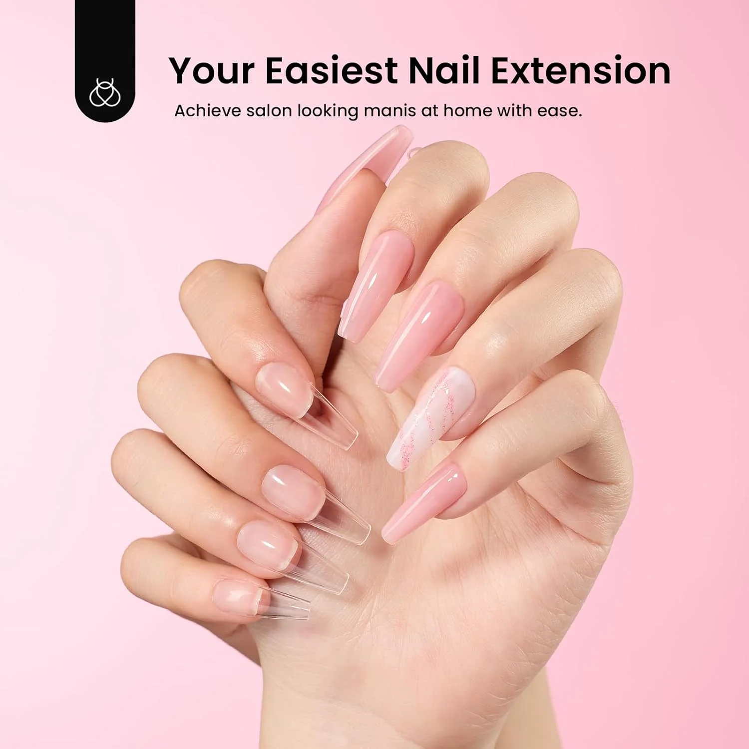 ست لاک ژل ناخن بیلز، ناخن های بلند تابوتی، شامل پرایمر و دهیدراتور، 576 تکه، تیپ های نیمه مات، چسب جامد، مینی لامپ، اکریلیک، ست آسان برای اکستنشن ناخن، هدیه برای خانم ها ست لاک ژل ناخن بیلز، ناخن های بلند تابوتی، شامل پرایمر و دهیدراتور، 576 تکه، تیپ های نیمه مات، چسب جامد، مینی لامپ، اکریلیک، ست آسان برای اکستنشن ناخن، هدیه برای خانم ها