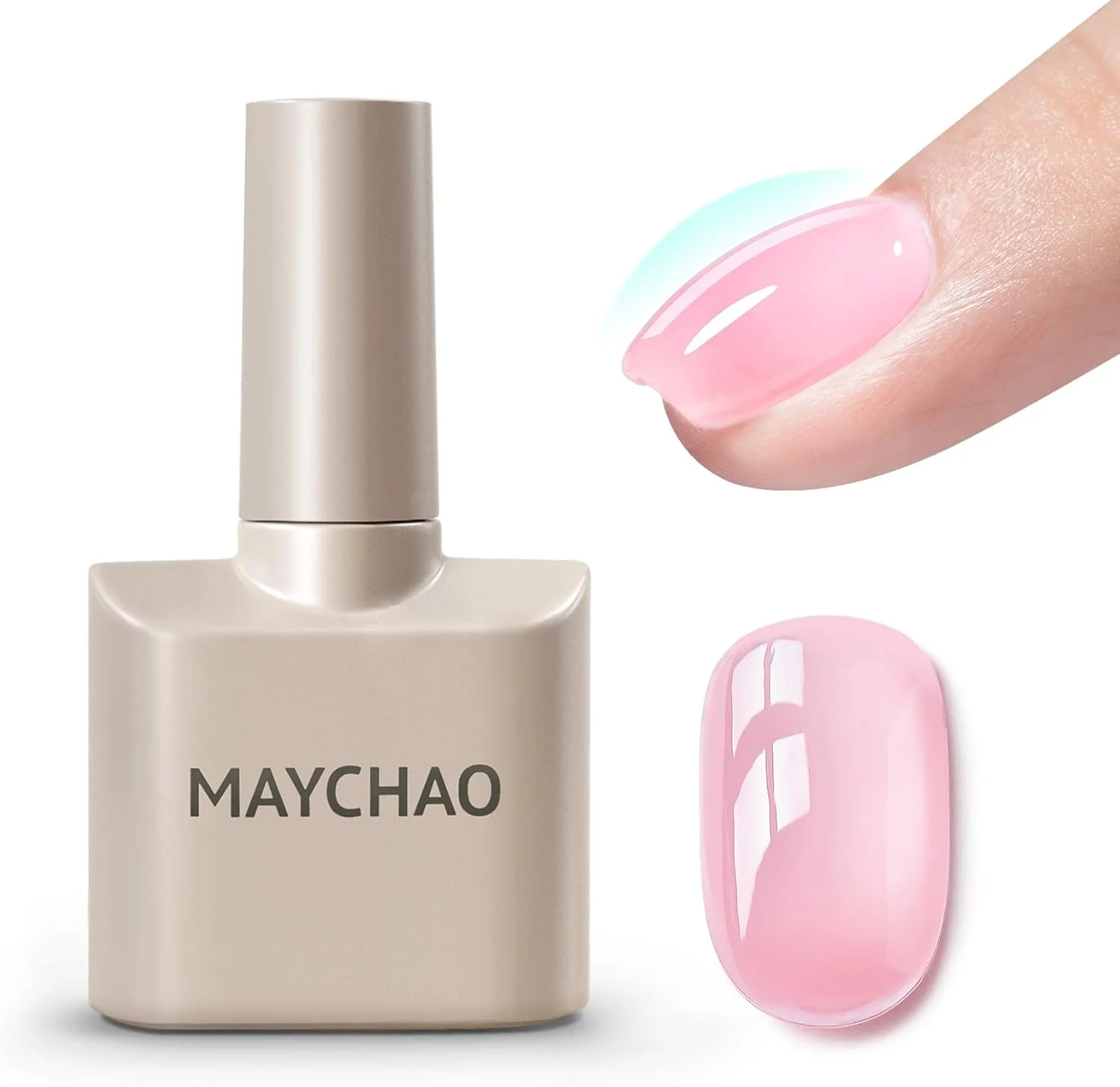 ژل ناخن بیلدر صورتی شفاف 7 در 1 MAYCHAO، ژل تقویت کننده بیس بیلدر 15 میلی لیتری UV/LED در یک بطری برای ترمیم ناخن، تقویت ناخن، اکستنشن ناخن بیلدر ژل سخت ژل ناخن بیلدر صورتی شفاف 7 در 1 MAYCHAO، ژل تقویت کننده بیس بیلدر 15 میلی لیتری UV/LED در یک بطری برای ترمیم ناخن، تقویت ناخن، اکستنشن ناخن بیلدر ژل سخت