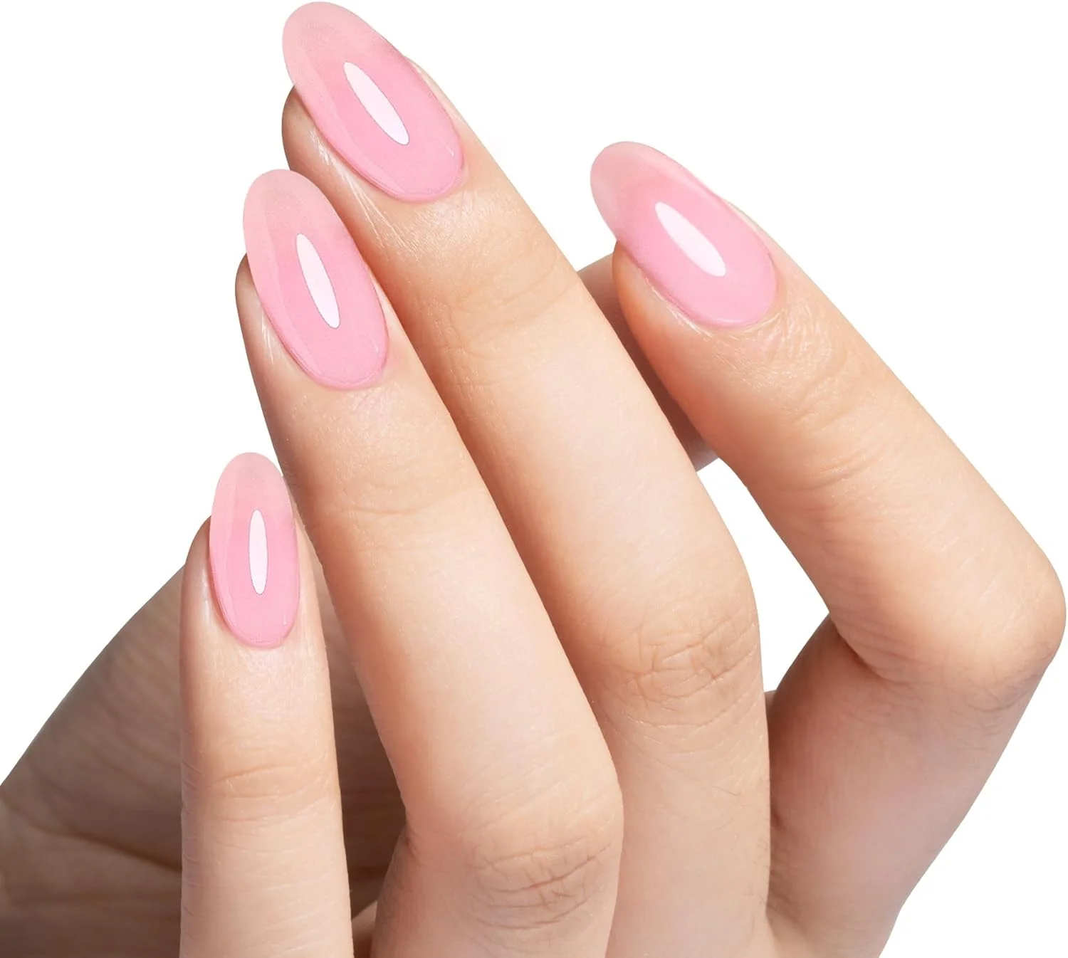 ژل ناخن بیلدر صورتی شفاف 7 در 1 MAYCHAO، ژل تقویت کننده بیس بیلدر 15 میلی لیتری UV/LED در یک بطری برای ترمیم ناخن، تقویت ناخن، اکستنشن ناخن بیلدر ژل سخت