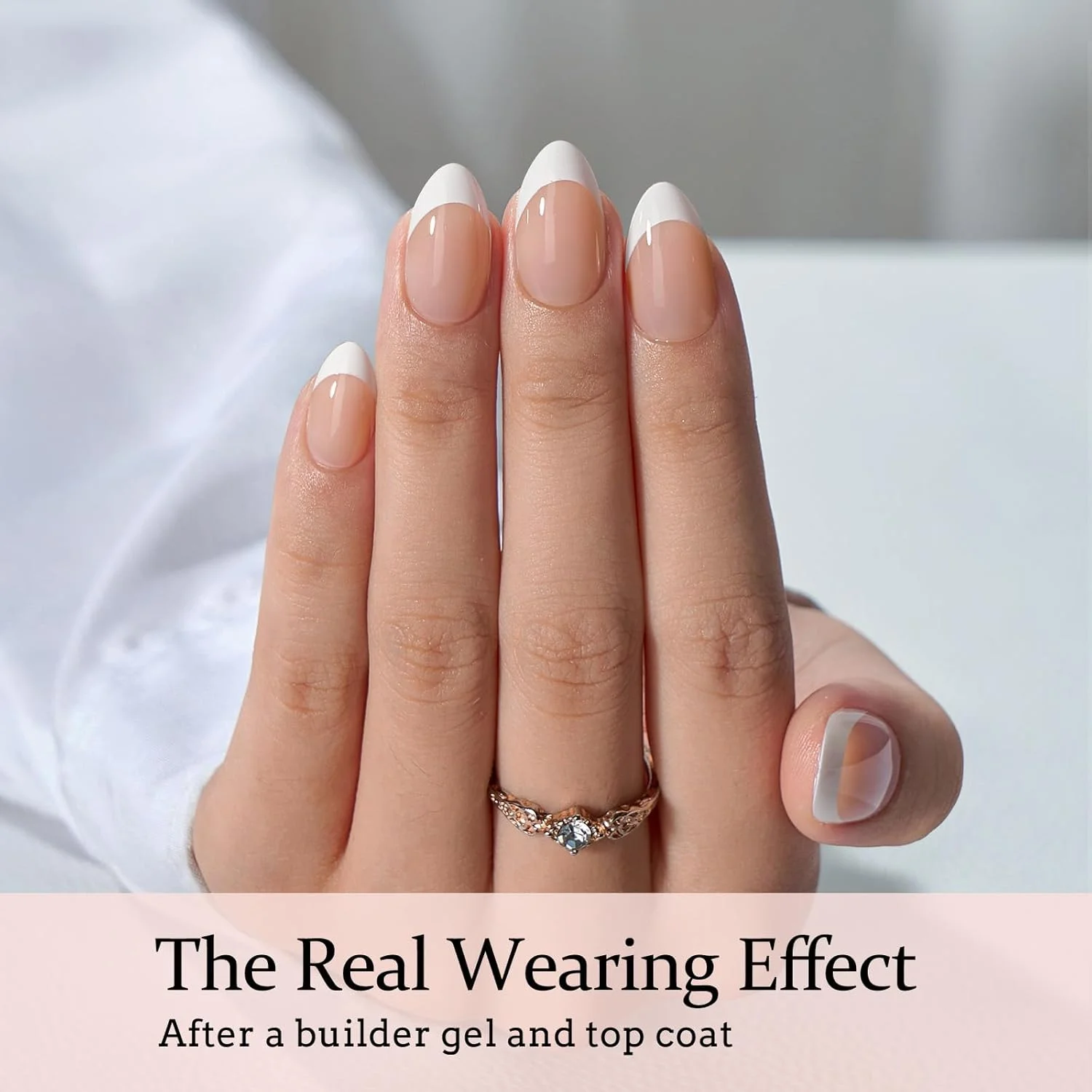 BTArtboxnails تیپ ناخن ژلی نرم - سری فرانسوی XCOATTIPS، ناخن های مصنوعی فرانسوی، ناخن های بادامی کوتاه، ناخن های اکرلیکی نود، ست اکستنشن ناخن چسبی BTArtboxnails تیپ ناخن ژلی نرم - سری فرانسوی XCOATTIPS، ناخن های مصنوعی فرانسوی، ناخن های بادامی کوتاه، ناخن های اکرلیکی نود، ست اکستنشن ناخن چسبی