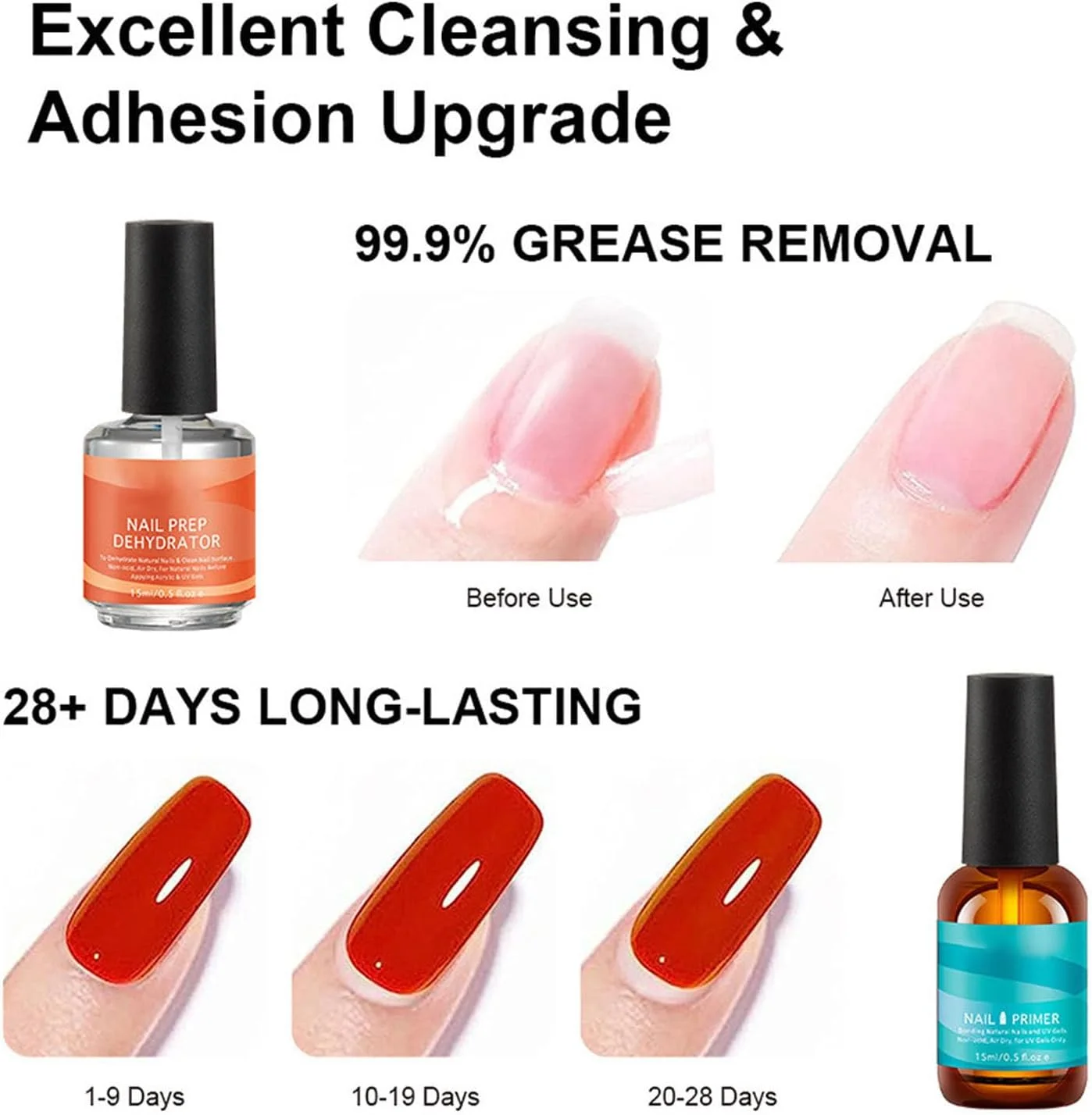 آمادهساز ناخن اسیدی، خشککننده سریع برای مانیکور بادوامتر آمادهساز ناخن اسیدی، خشککننده سریع برای مانیکور بادوامتر