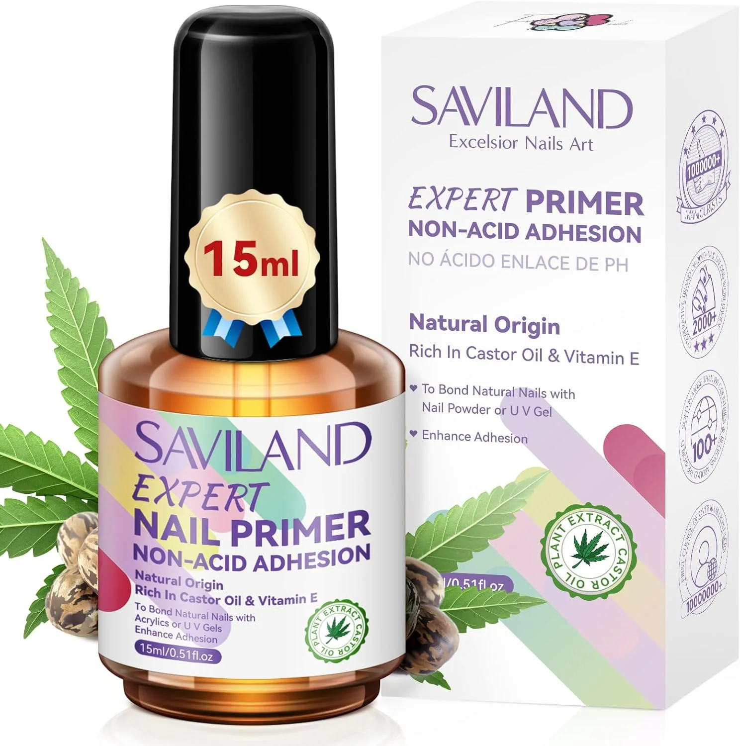 پرایمر ناخن ساویلند، روغن کرچک و ویتامین ای، مناسب برای ژل ناخن، ناخن های اکریلیک، ناخن های دیپ، تیپ های ناخن، ژل های اکستنشن ناخن، بدون سوزش، آماده سازی ناخن، طراحی ناخن، مناسب برای استفاده در خانه و سالن پرایمر ناخن ساویلند، روغن کرچک و ویتامین ای، مناسب برای ژل ناخن، ناخن های اکریلیک، ناخن های دیپ، تیپ های ناخن، ژل های اکستنشن ناخن، بدون سوزش، آماده سازی ناخن، طراحی ناخن، مناسب برای استفاده در خانه و سالن