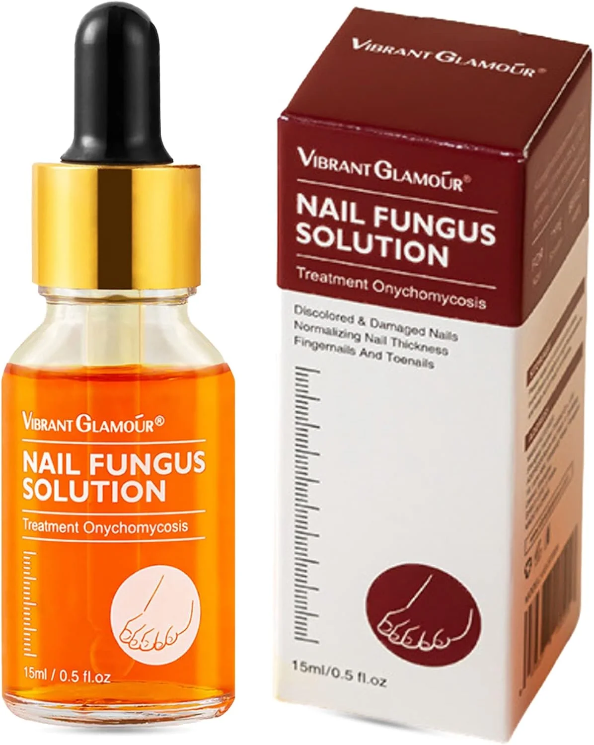 محلول درمان قارچ ناخن پا، محلول ضد قارچ ناخن برای ناخن های دست و پا، تقویت کننده ناخن ضد قارچ برای ترمیم و تجدید ناخن های آسیب دیده، شکسته، ترک خورده و تغییر رنگ داده، ایمن و موثر