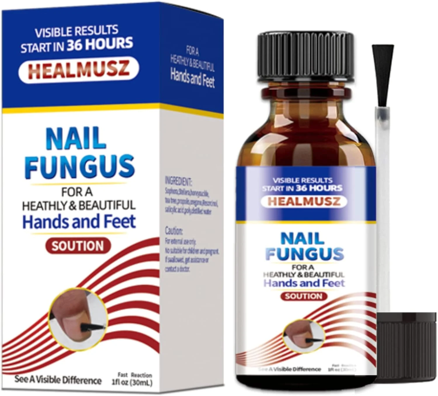 محلول درمان قارچ ناخن، محلول از بین برنده قارچ ناخن با کیفیت عالی برای ناخن های پا و دست، محلول ضد قارچ ناخن - ترمیم و نوسازی ناخن های آسیب دیده و شکسته