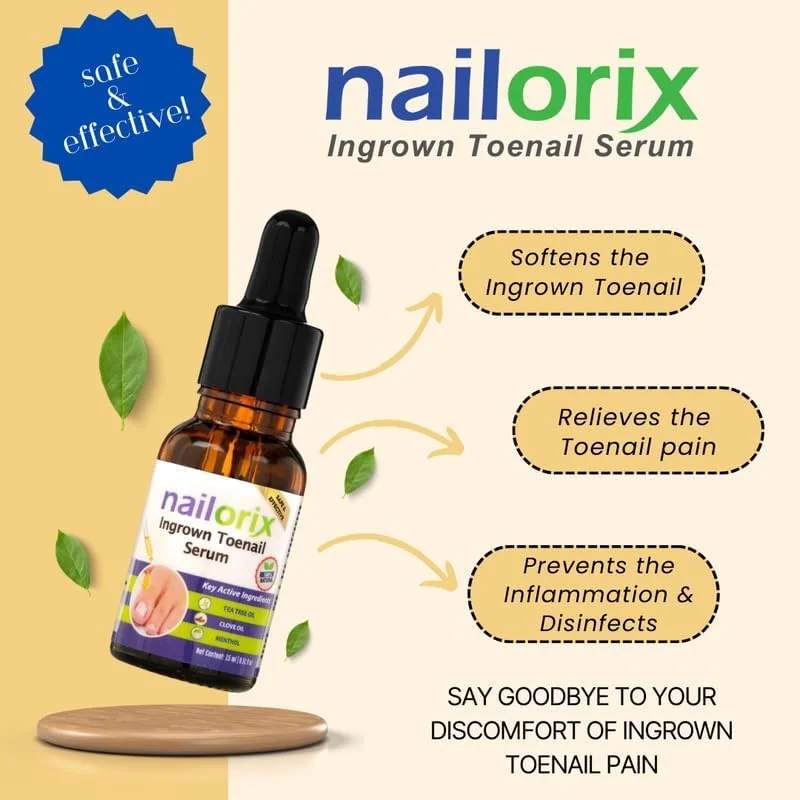 سرم ناخن فرورفته برای تسکین درد و نرم کردن ناخن پا (حجم خالص 15 میلی لیتر) سرم ناخن فرورفته برای تسکین درد و نرم کردن ناخن پا (حجم خالص 15 میلی لیتر)