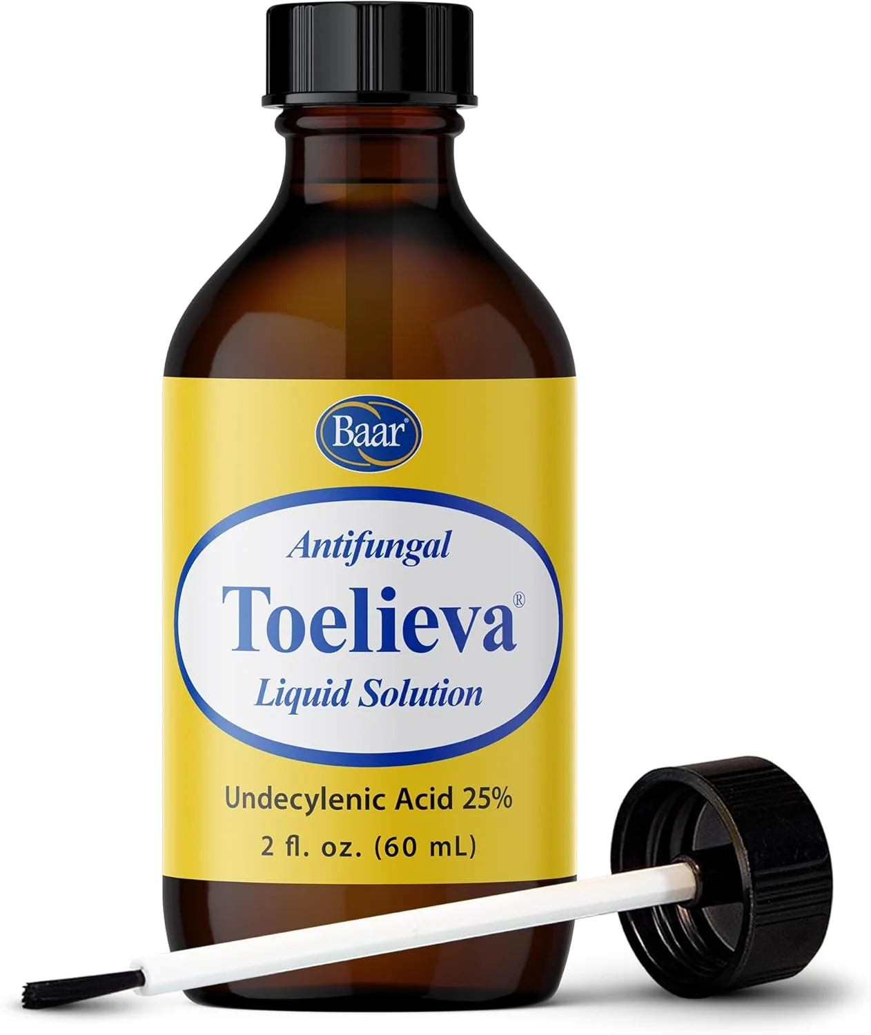 محلول ضد قارچ بار تولیوا با آندسیلنیک اسید برای مبارزه با قارچ زیر/اطراف ناخن های پا - 2 اونس