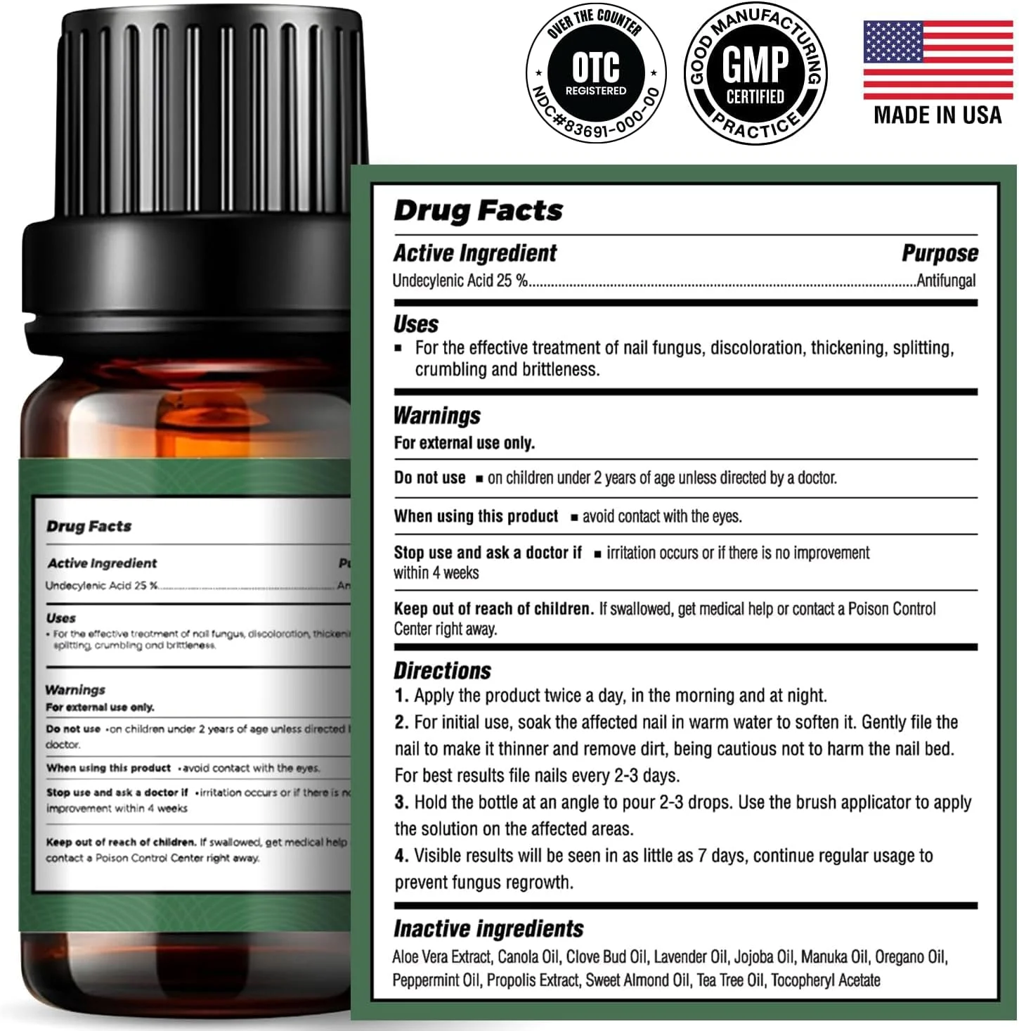 محلول قوی درمان قارچ ناخن دست و پا - تولید شده در آمریکا، بهترین ست ترمیم ناخن، محلول قارچ ناخن انگشتان دست و پا، ترمیم و نوسازی ناخن های قارچی آسیب دیده، ناخن های شکسته، ترک خورده و تغییر رنگ داده، بسته 2 عددی محلول قوی درمان قارچ ناخن دست و پا - تولید شده در آمریکا، بهترین ست ترمیم ناخن، محلول قارچ ناخن انگشتان دست و پا، ترمیم و نوسازی ناخن های قارچی آسیب دیده، ناخن های شکسته، ترک خورده و تغییر رنگ داده، بسته 2 عددی