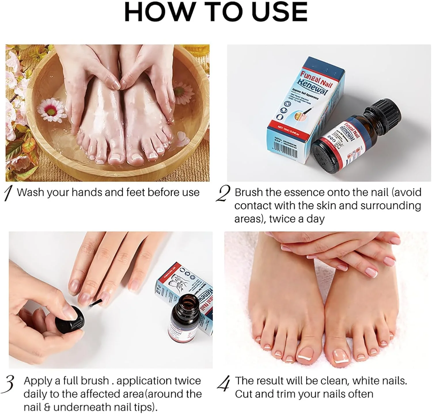 مایع ترمیم کننده ناخن و درمان قارچ ناخن پا، محلول فوق العاده قوی برای ناخن های آسیب دیده، ترک خورده، تغییر رنگ داده، فرمول ضد قارچ برای ظاهر طبیعی و سالم مایع ترمیم کننده ناخن و درمان قارچ ناخن پا، محلول فوق العاده قوی برای ناخن های آسیب دیده، ترک خورده، تغییر رنگ داده، فرمول ضد قارچ برای ظاهر طبیعی و سالم