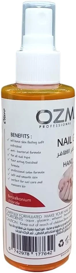 محلول محافظ ناخن و کوتیکول OZMA Clavo، محلول بنزالکونیوم کلراید، 125 میلی لیتر محلول محافظ ناخن و کوتیکول OZMA Clavo، محلول بنزالکونیوم کلراید، 125 میلی لیتر