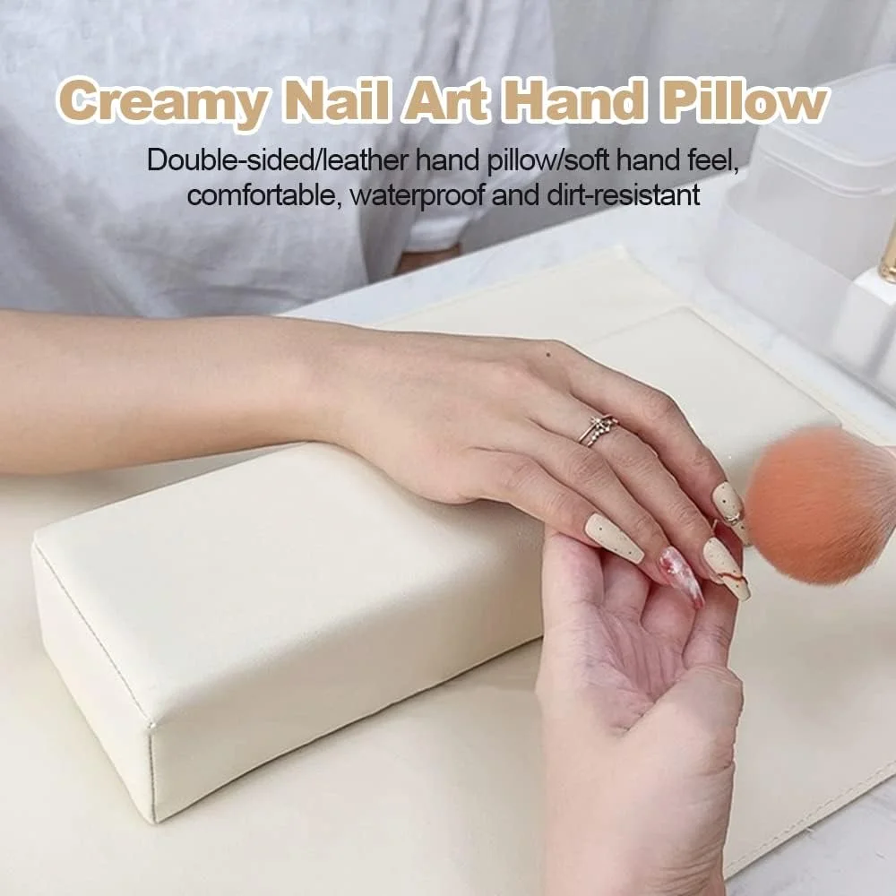 بالشتک دست - بالشت زیر دستی نرم سالن زیبایی طراحی ناخن، ابزار مانیکور (سفید) بالشتک دست - بالشت زیر دستی نرم سالن زیبایی طراحی ناخن، ابزار مانیکور (سفید)