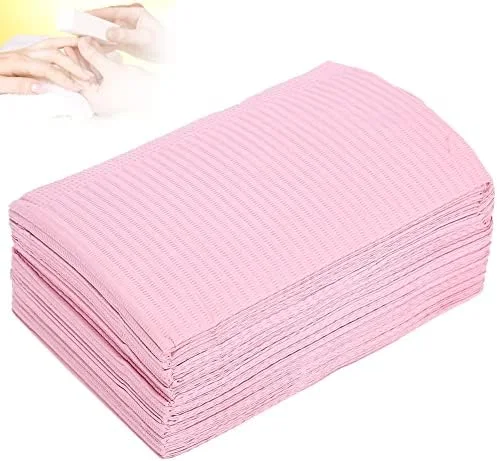 پد زیر دستی یکبار مصرف طراحی ناخن 125 عددی، کاغذ ضد آب زیر دستی میز ناخن، محافظ رومیزی برای منزل، دفتر، سالن ناخن و سالن زیبایی