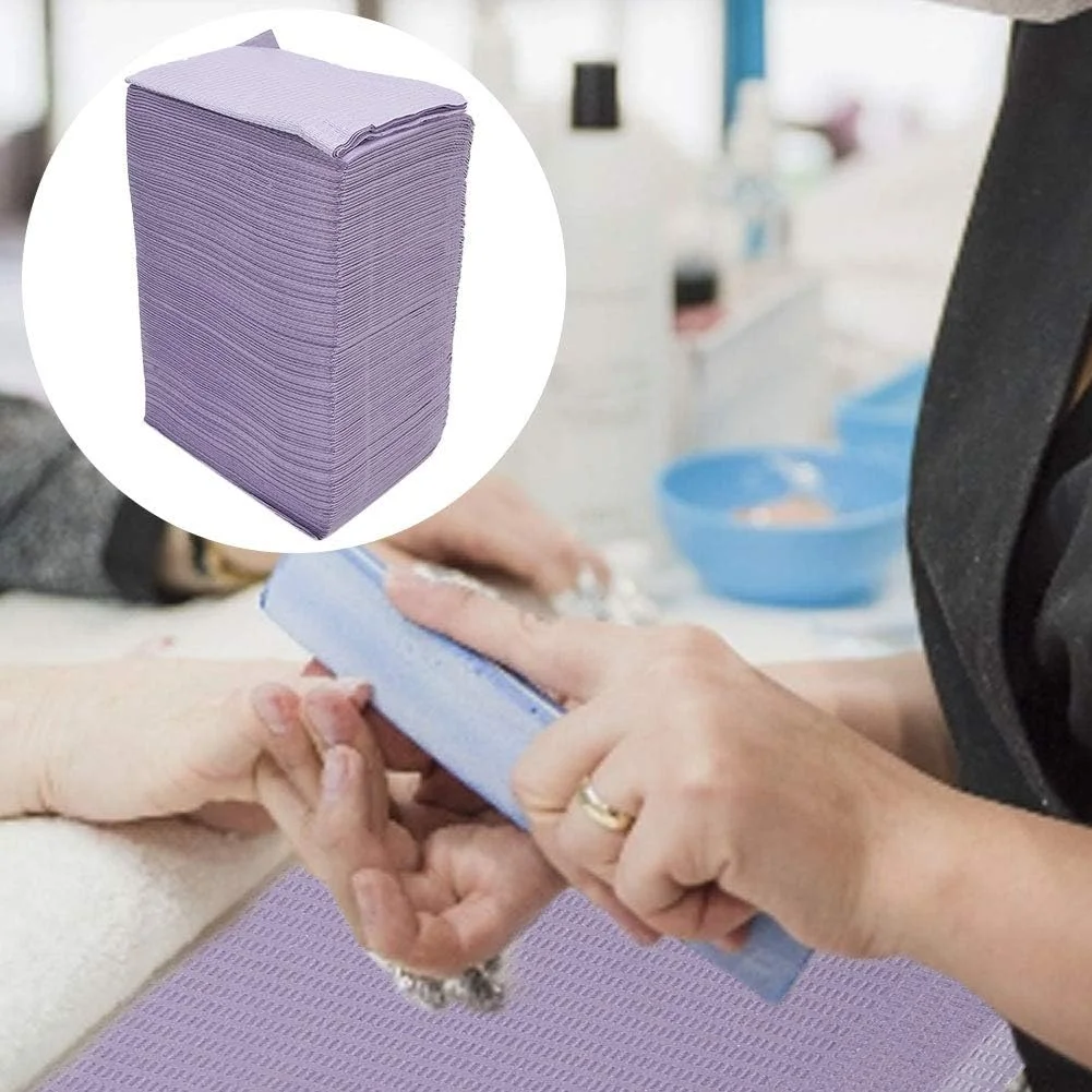 زیرانداز میز طراحی ناخن، با پارچه نبافته جذب کننده آب مناسب مانیکور و پدیکور برای سالن های ناخن زیرانداز میز طراحی ناخن، با پارچه نبافته جذب کننده آب مناسب مانیکور و پدیکور برای سالن های ناخن