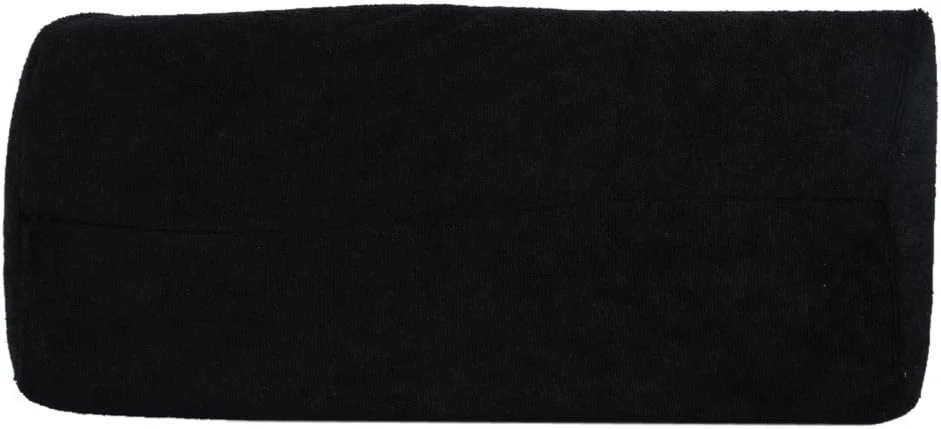 بالشتک زیر دستی ناخن، تکیه گاه دست برای ناخن، بالشتک جدید تکیه گاه دست، قابل جدا شدن و شستشو، بالشتک اسفنجی طراحی ناخن، ابزار مانیکور، تکیه گاه دست زرد رنگ برای میز ناخن (مشکی)