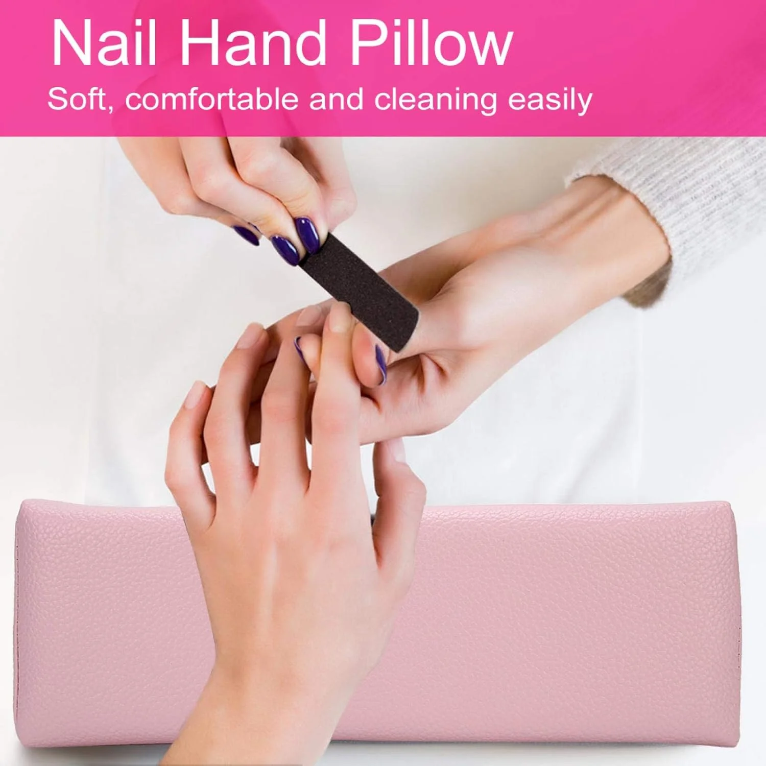 بالشتک استراحت دست چرمی PU، پد استراحت دست طراحی ناخن، بالشتک مانیکور، بالشتک حرفه ای طراحی ناخن سالن (2 رنگ برای انتخاب شما) (صورتی) بالشتک استراحت دست چرمی PU، پد استراحت دست طراحی ناخن، بالشتک مانیکور، بالشتک حرفه ای طراحی ناخن سالن (2 رنگ برای انتخاب شما) (صورتی)