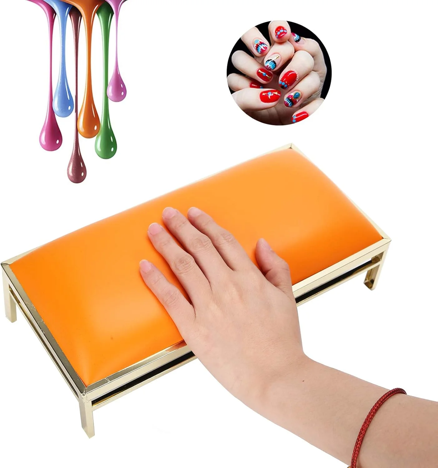 بالشتک دست، بالشتک استراحت دست، مناسب طراحی ناخن برای تکنسین ناخن و سالن ناخن بالشتک دست، بالشتک استراحت دست، مناسب طراحی ناخن برای تکنسین ناخن و سالن ناخن