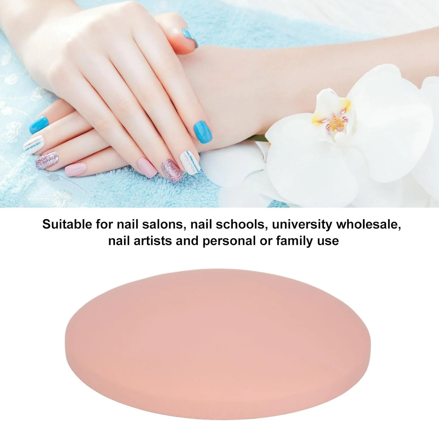 بالشتک زیر دستی مانیکور، بالشت نرم زیر دستی ناخن، کوسن زیر دستی، نگهدارنده مینیمالیستی دست برای طراحی ناخن، پد چرمی PU برای میز سالن و میز کار بالشتک زیر دستی مانیکور، بالشت نرم زیر دستی ناخن، کوسن زیر دستی، نگهدارنده مینیمالیستی دست برای طراحی ناخن، پد چرمی PU برای میز سالن و میز کار
