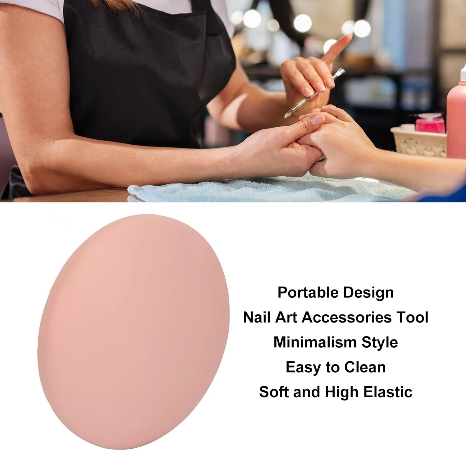 بالشتک زیر دستی مانیکور، بالشت نرم زیر دستی ناخن، کوسن زیر دستی، نگهدارنده مینیمالیستی دست برای طراحی ناخن، پد چرمی PU برای میز سالن و میز کار بالشتک زیر دستی مانیکور، بالشت نرم زیر دستی ناخن، کوسن زیر دستی، نگهدارنده مینیمالیستی دست برای طراحی ناخن، پد چرمی PU برای میز سالن و میز کار