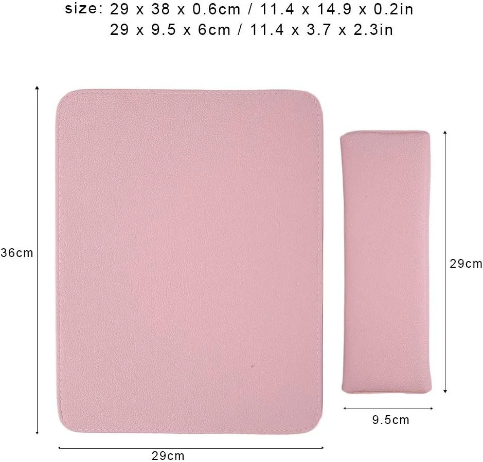 بالشتک استراحت دست ناخن، کوسن نرم PU، جداشدنی و قابل شستشو، زیر دستی مانیکور، پد نگهدارنده زیر دستی میز طراحی ناخن، ابزار مانیکور برای مبتدیان و استفاده در سالن بالشتک استراحت دست ناخن، کوسن نرم PU، جداشدنی و قابل شستشو، زیر دستی مانیکور، پد نگهدارنده زیر دستی میز طراحی ناخن، ابزار مانیکور برای مبتدیان و استفاده در سالن