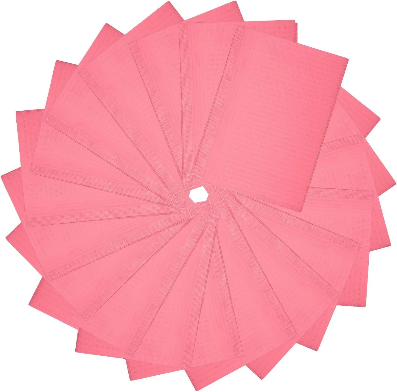 زیرانداز یکبار مصرف میز طراحی ناخن صورتی، کاغذ ضد آب، پد میز آرایشگاه، رومیزی تاتو، محافظ میز، ورق (50 عدد)