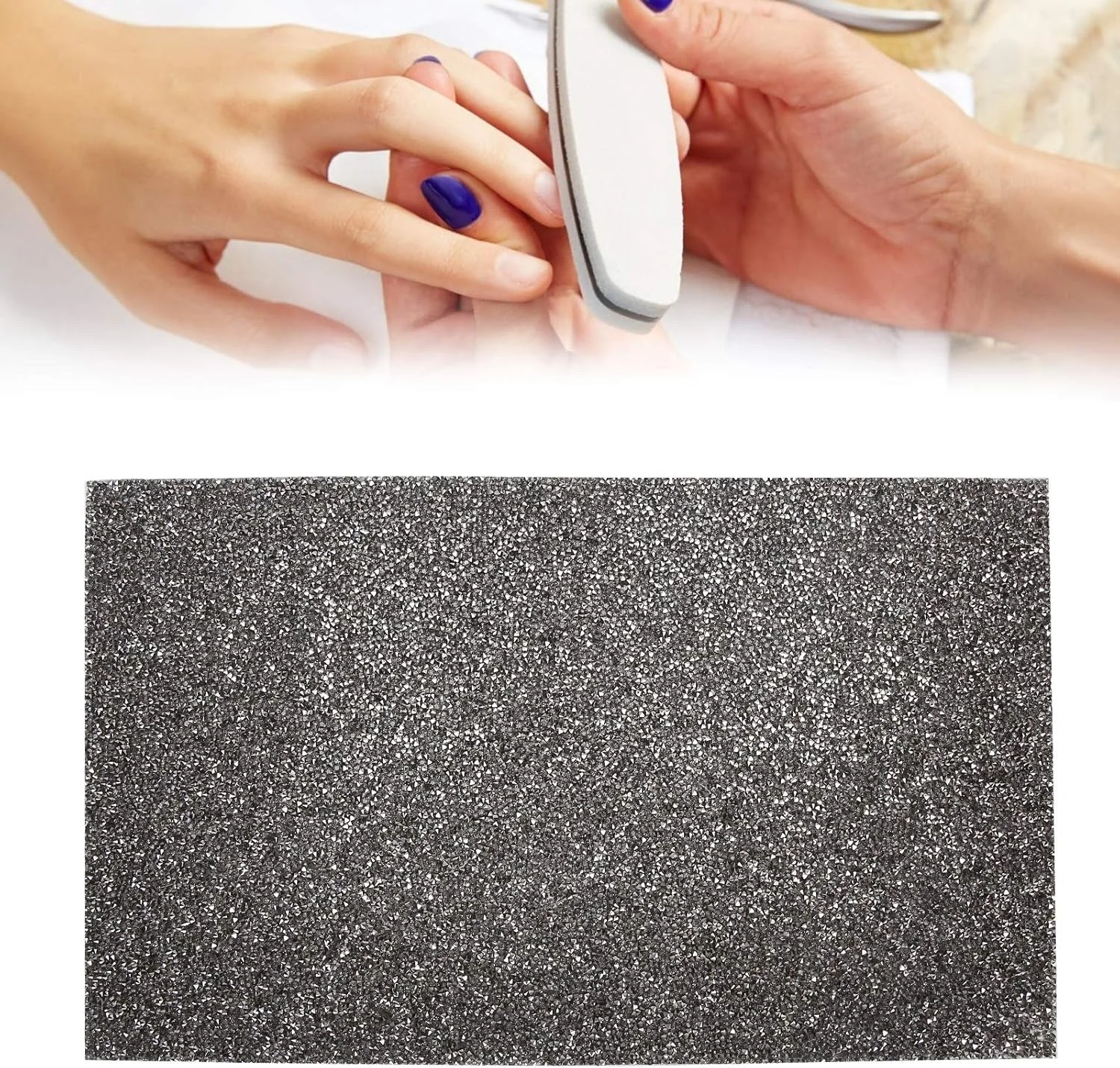 پد زیر دستی طراحی ناخن، زیر دستی میز مانیکور، پد کاربردی طراحی ناخن، زیرانداز عکاسی ناخن، ابزار مانیکور برای خانه و سالن (مشکی)