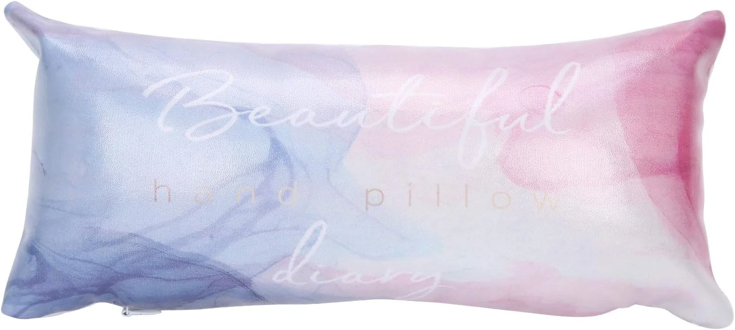 بالشتک دستی چرمی PU Cryfokt، بالشتک دستی هنری ظریف برای مدارس و سالن های ناخن (لکه دار) بالشتک دستی چرمی PU Cryfokt، بالشتک دستی هنری ظریف برای مدارس و سالن های ناخن (لکه دار)