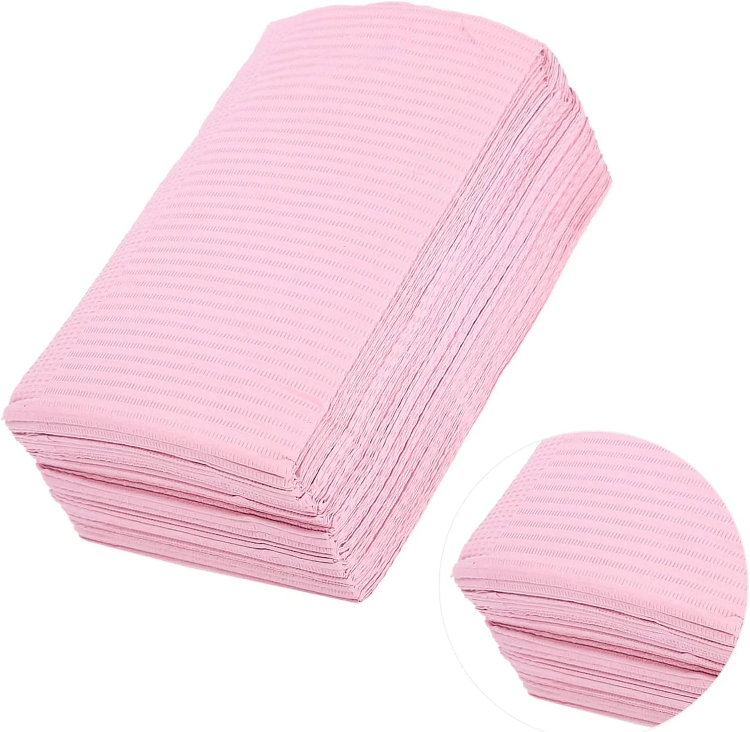 ۱۲۵ عدد زیرانداز ضد آب کاغذی برای میز طراحی ناخن، مناسب تمرین و مانیکور در سالن، صورتی ۱۲۵ عدد زیرانداز ضد آب کاغذی برای میز طراحی ناخن، مناسب تمرین و مانیکور در سالن، صورتی