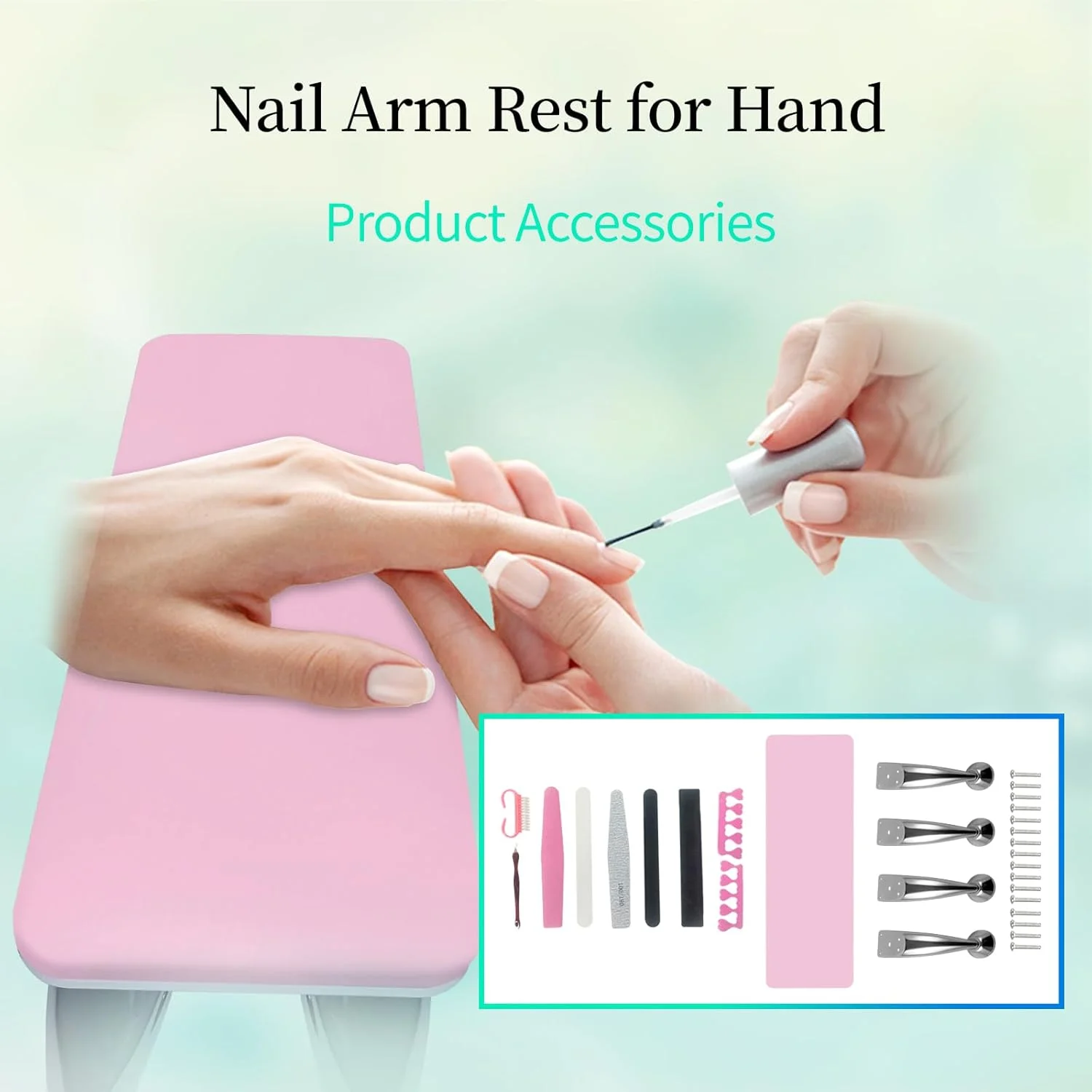 بالشتک دستی ناخن، تکیه گاه چرمی بازو برای استراحت دست، مناسب استودیو ناخن، سالن مانیکور، بالشتک ناخن برای استراحت دست، صورتی بالشتک دستی ناخن، تکیه گاه چرمی بازو برای استراحت دست، مناسب استودیو ناخن، سالن مانیکور، بالشتک ناخن برای استراحت دست، صورتی