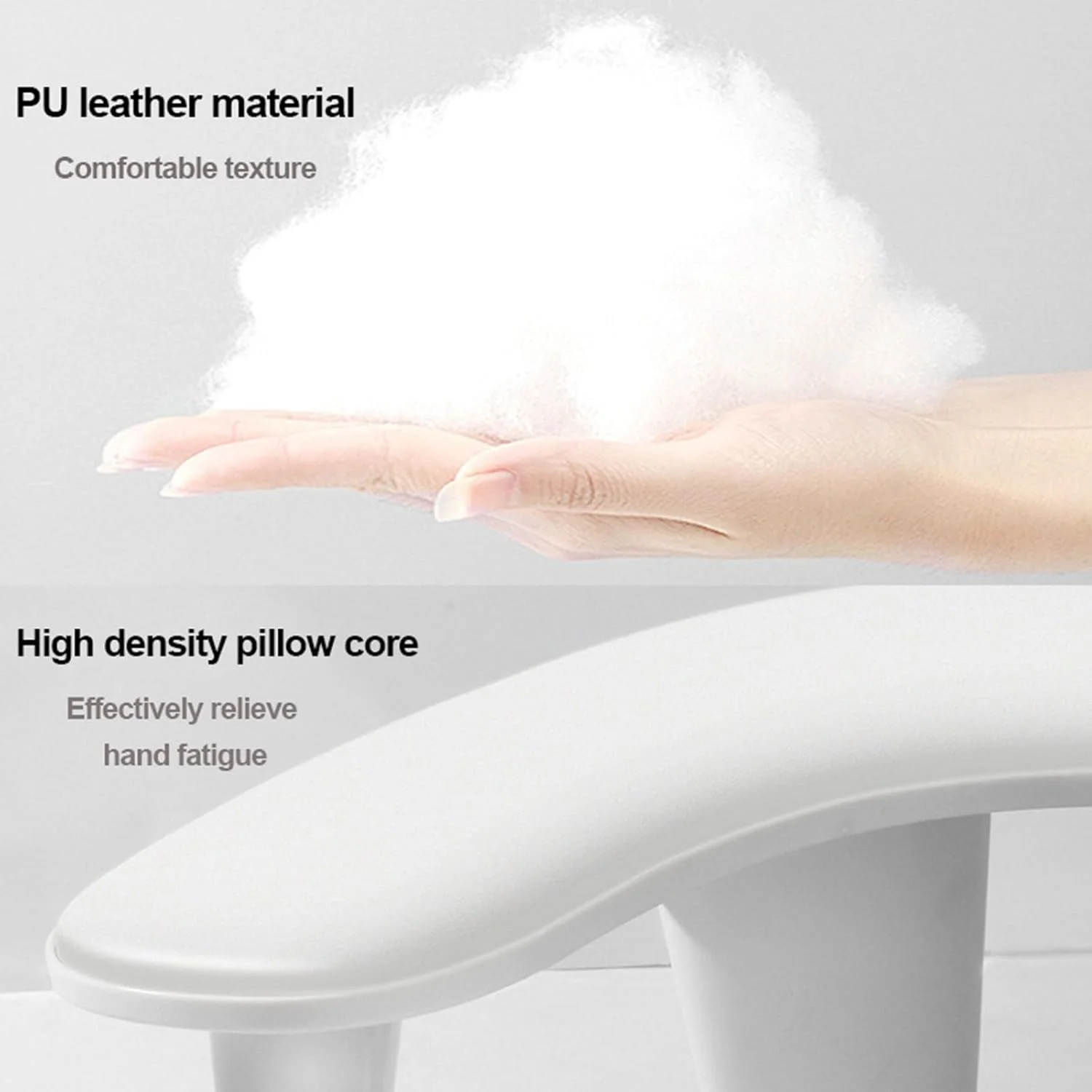 بالشتک استراحت دست ناخن، بالشتک دست مانیکور برای هر دو دست - طراحی ارگونومیک / جنس PU / هسته بالشتک با چگالی بالا، بالشتک استراحت دست هنری، برای هنر ناخن DIY بالشتک استراحت دست ناخن، بالشتک دست مانیکور برای هر دو دست - طراحی ارگونومیک / جنس PU / هسته بالشتک با چگالی بالا، بالشتک استراحت دست هنری، برای هنر ناخن DIY