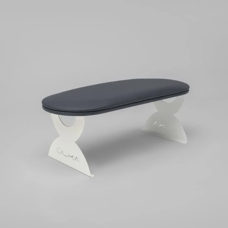 پایه دست اولکا با تکیه گاه بازو (خاکستری تیره)