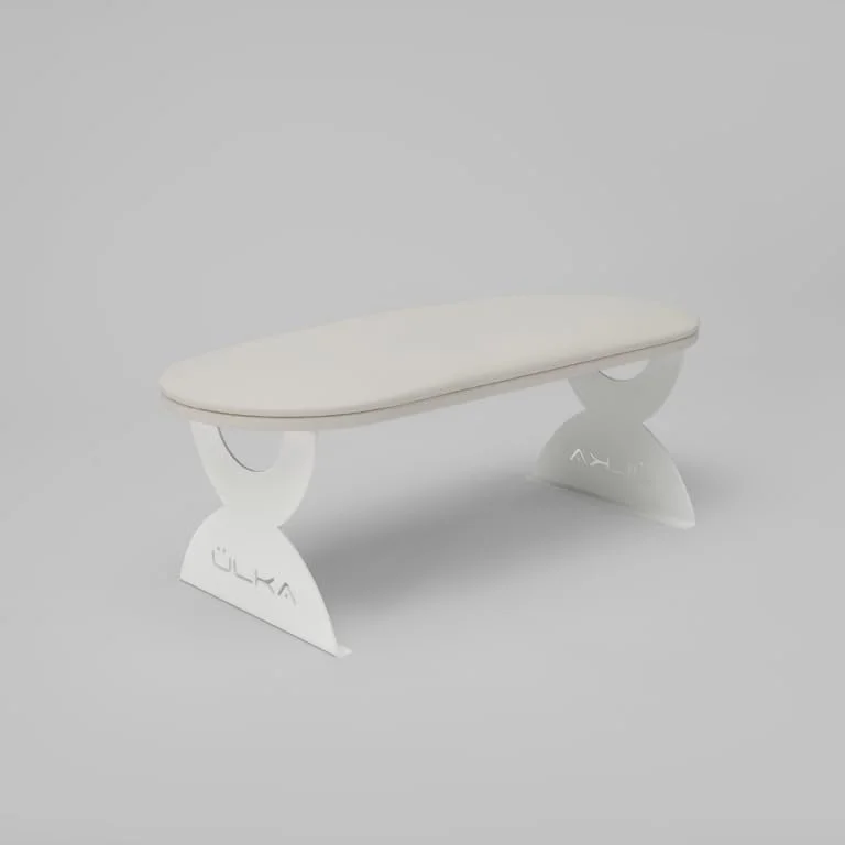 پایه ناخن Ulka با تکیه گاه دست (عاجی)