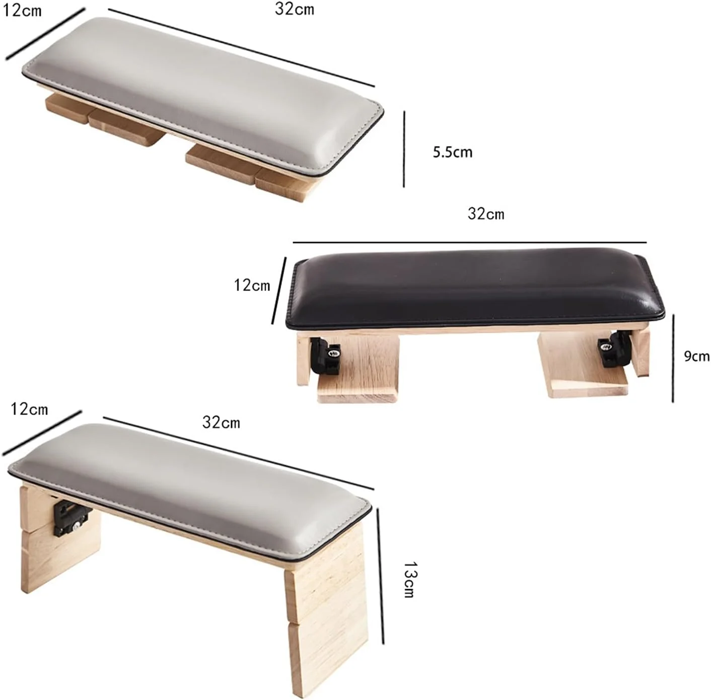 بالشتک دستی عمومی برای استراحت دست، نگهدارنده بالشتک، ابزار سالن ناخن