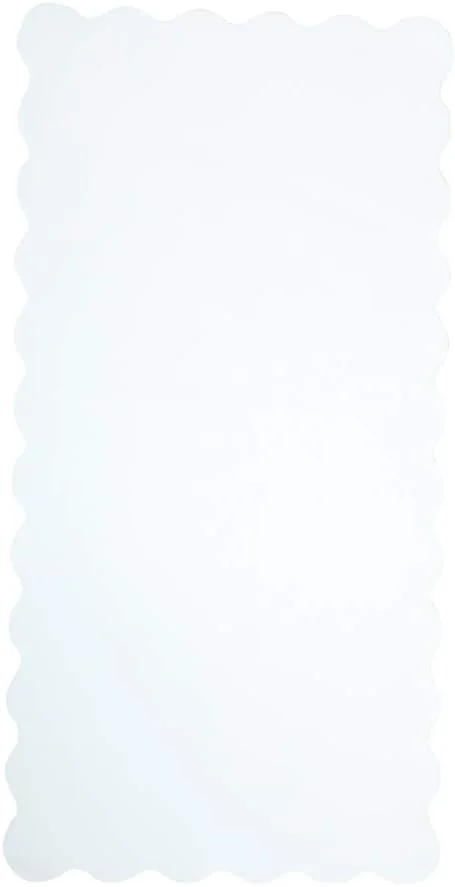 زیرانداز میز طراحی ناخن، ضد آب و قابل شستشو برای پد مانیکور و زیرانداز میز (سفید)