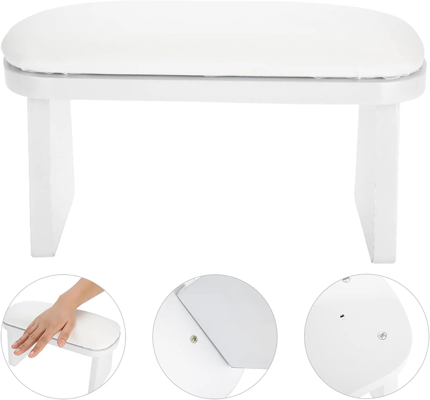 بالشتک دستی الاستیک خوب Denash، بالش دستی مانیکور، زیر آرنج هنر ناخن مقاوم در برابر کثیفی برای هنرمندان ناخن، سالن مانیکور، منزل (تخته فشرده سازی 2)