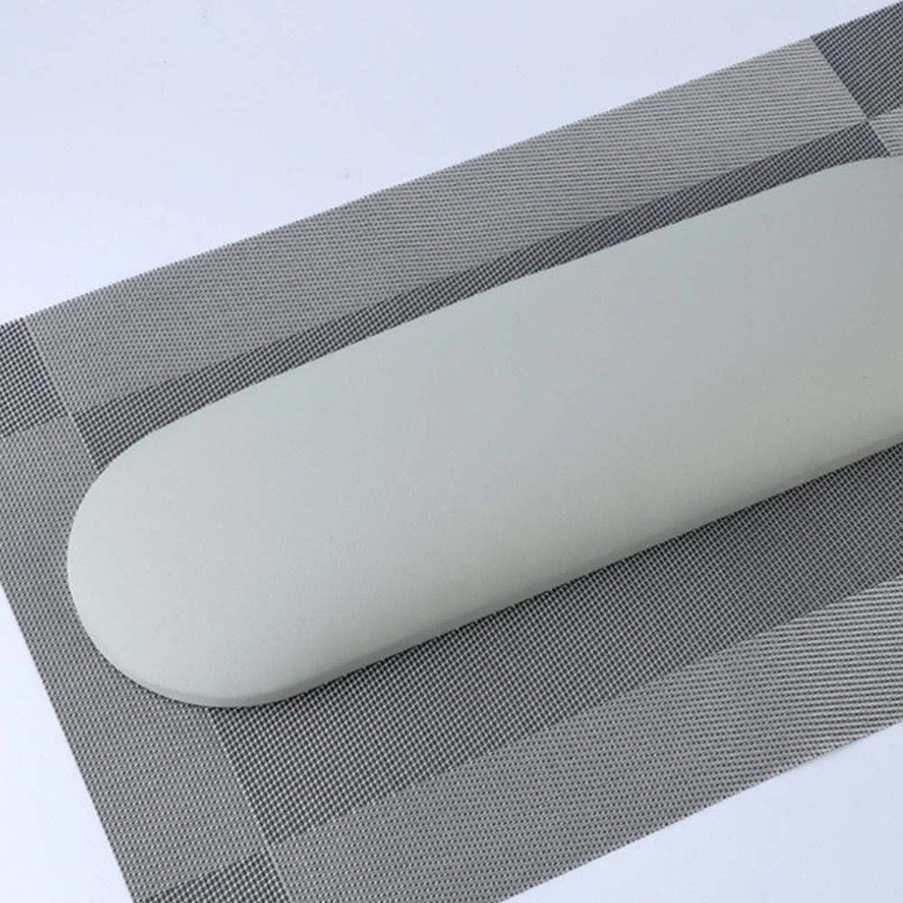 بالشتک زیر دستی ناخن، ابزار ضروری برای تکنسین های ناخن، بالشتک مانیکور، زیر دستی نرم و مقاوم چرمی برای پدیکور سالن با تشک ضد لغزش - خاکستری بدون پایه بالشتک زیر دستی ناخن، ابزار ضروری برای تکنسین های ناخن، بالشتک مانیکور، زیر دستی نرم و مقاوم چرمی برای پدیکور سالن با تشک ضد لغزش - خاکستری بدون پایه