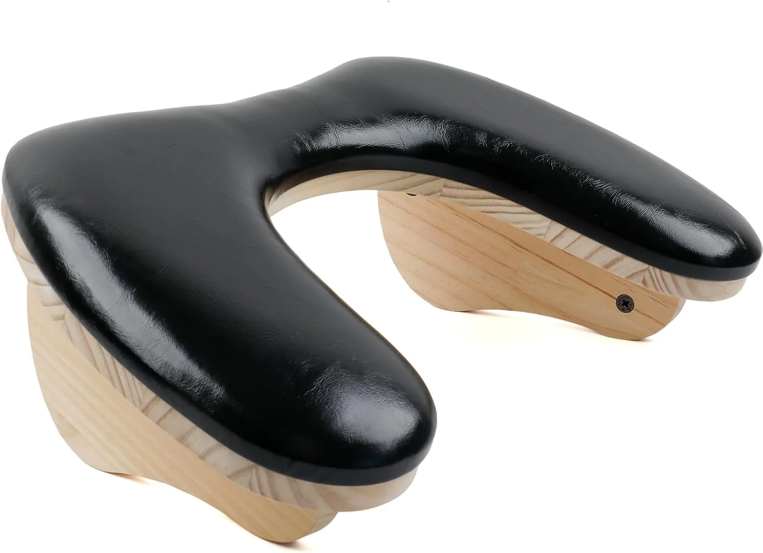 تکیه گاه دست برای تکنسین های ناخن، تکیه گاه دست U شکل برای مانیکور با براکت های جداشدنی، کوسن چرمی PU میکروفیبر، بالش استراحت دست برای میز ناخن، کوسن تکیه گاه دست سالن مانیکور (مشکی)