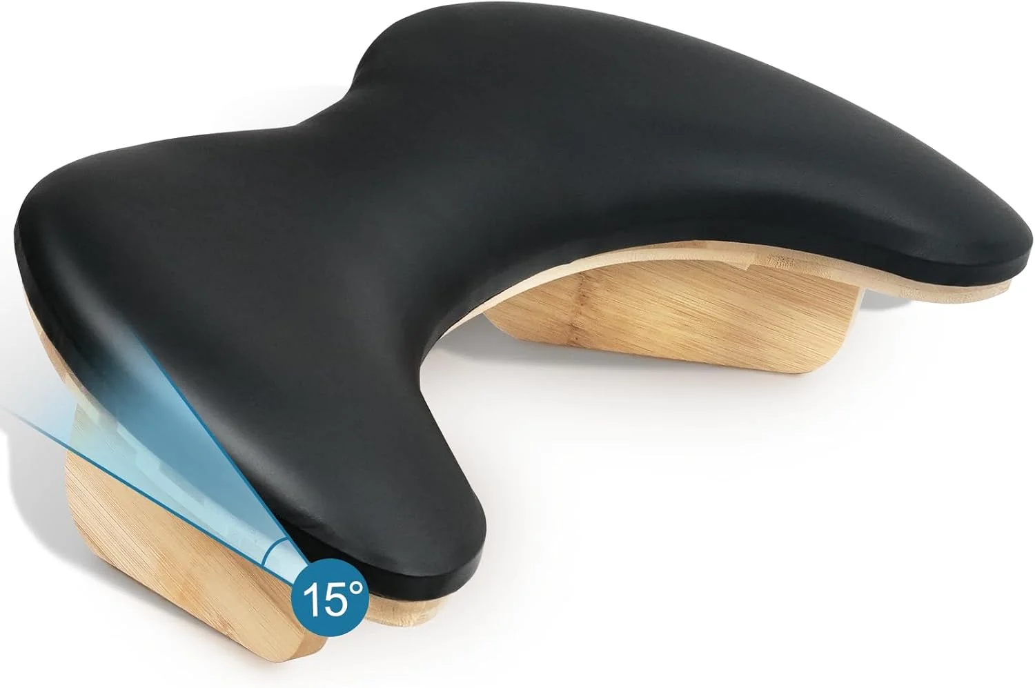 تکیه گاه دست برای ناخن کار: تکیه گاه دست U شکل برای مانیکور ناخن، بالشتک بزرگ سفید از جنس چرم PU میکروفیبر برای ناخن های اکریلیک