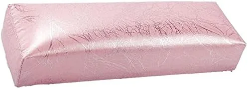 بالشتک استراحت دست چرمی، ابزار طراحی ناخن، نگهدارنده اسفنجی، بالشتک کوچک استراحت دست برای مانیکور