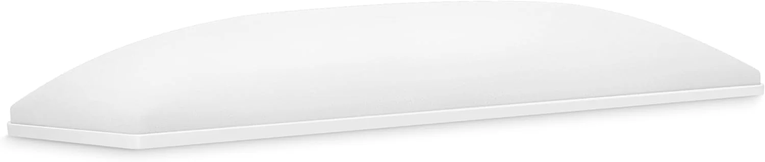 تکیه گاه دست ناخن سفید، قابل تمیز کردن و ضد آب، تکیه گاه حرفه ای دست برای مانیکور با پد ضد لغزش