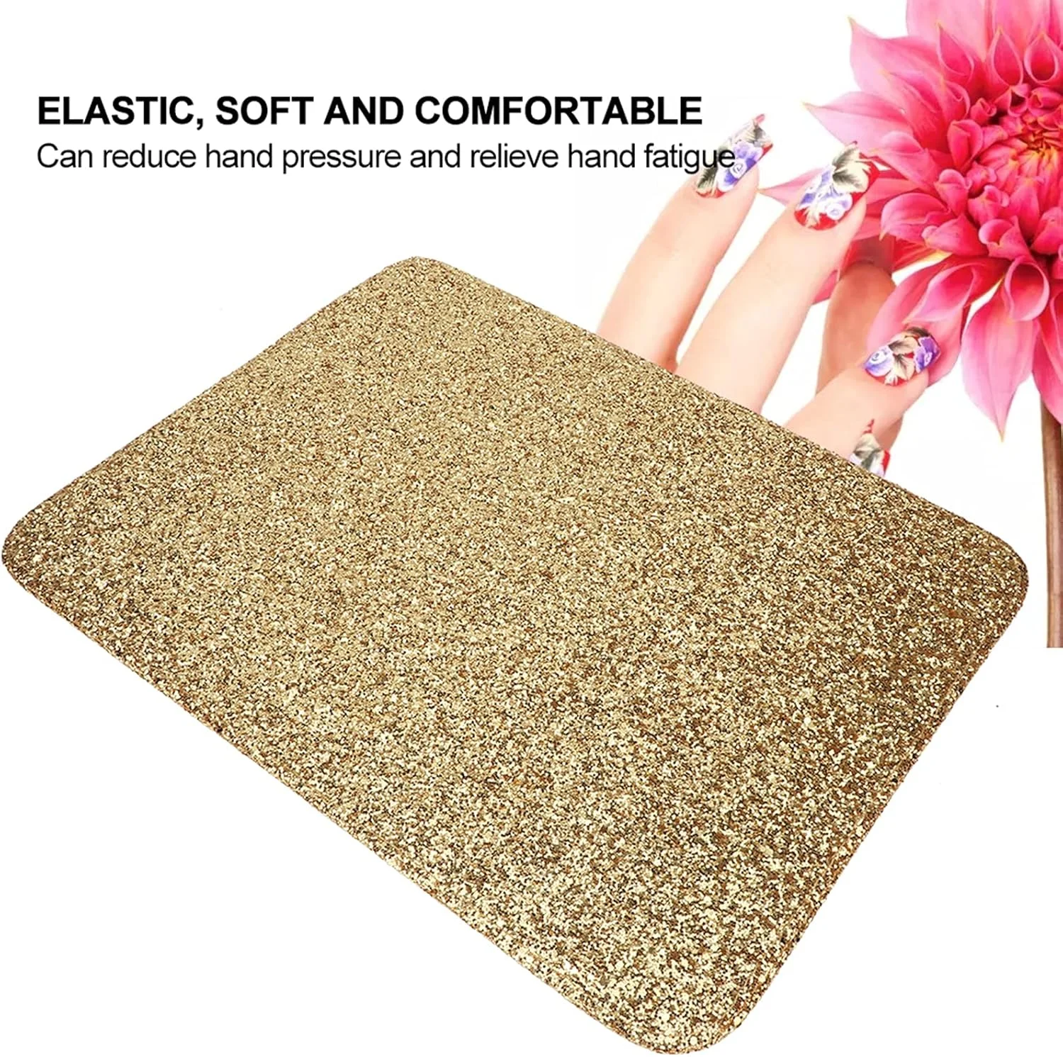 بالشتک دست، بالشتک ناخن نرم با کیفیت، سالن زیبایی برای خانه (بالشتک طلایی) بالشتک دست، بالشتک ناخن نرم با کیفیت، سالن زیبایی برای خانه (بالشتک طلایی)