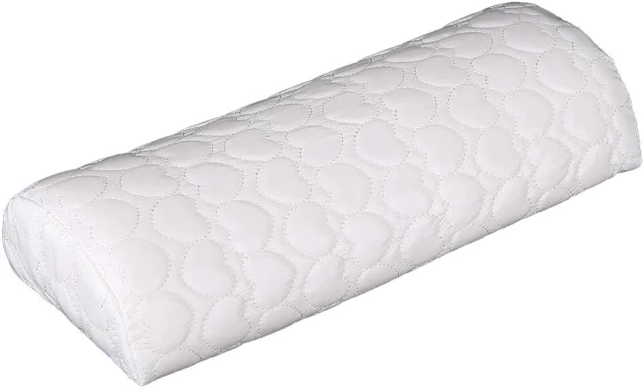 بالشتک های زیر دستی - ابزار مانیکور، نگهدارنده بالشتک زیر دستی نرم و حرفه ای، اسفنجی، تکیه گاه بازو، سفید، عالی و خلاقانه