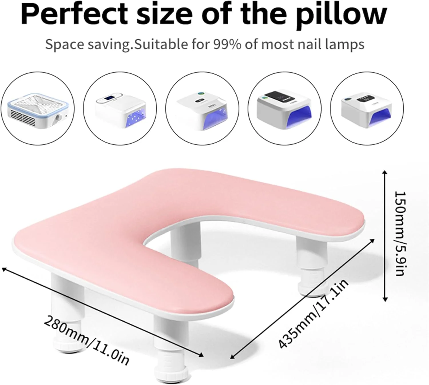 تکیه گاه بازوی قابل تنظیم برای کاشت ناخن، تکیه گاه بازوی U شکل برای ناخن، بالش مانیکور نرم از جنس چرم میکروفیبر ضد لغزش، پایه دست مانیکور میز تکنسین برای سالن طراحی ناخن تکیه گاه بازوی قابل تنظیم برای کاشت ناخن، تکیه گاه بازوی U شکل برای ناخن، بالش مانیکور نرم از جنس چرم میکروفیبر ضد لغزش، پایه دست مانیکور میز تکنسین برای سالن طراحی ناخن