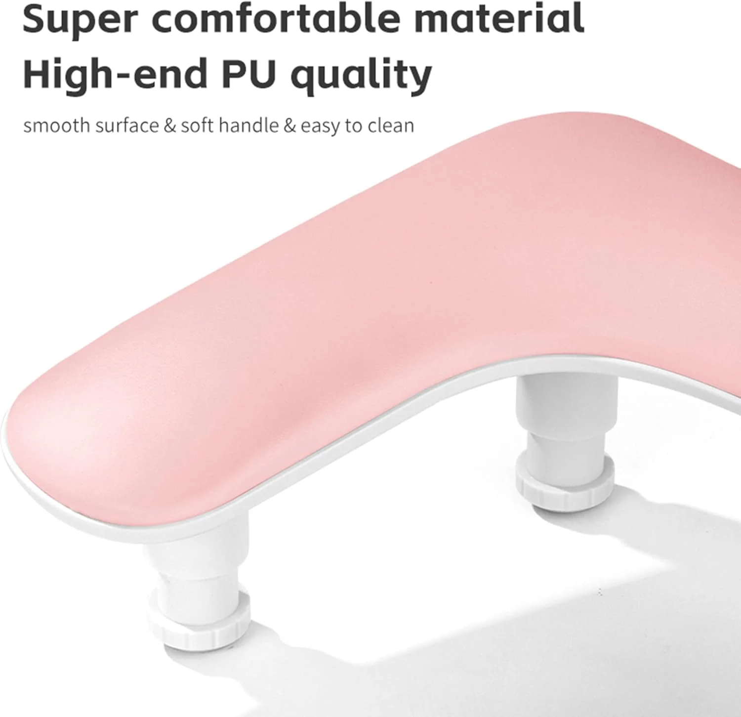 تکیه گاه بازوی قابل تنظیم برای کاشت ناخن، تکیه گاه بازوی U شکل برای ناخن، بالش مانیکور نرم از جنس چرم میکروفیبر ضد لغزش، پایه دست مانیکور میز تکنسین برای سالن طراحی ناخن تکیه گاه بازوی قابل تنظیم برای کاشت ناخن، تکیه گاه بازوی U شکل برای ناخن، بالش مانیکور نرم از جنس چرم میکروفیبر ضد لغزش، پایه دست مانیکور میز تکنسین برای سالن طراحی ناخن