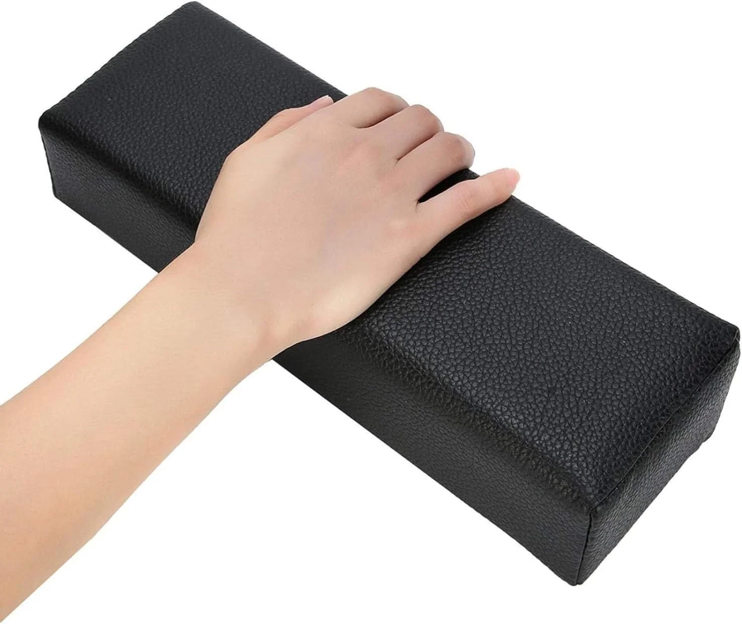 بالشتک مشکی حرفه ای چرمی PU برای طراحی ناخن، مستطیلی، ضد آب، تکیه گاه دست، ابزار مانیکور برای استفاده در سالن های زیبایی و منزل بالشتک مشکی حرفه ای چرمی PU برای طراحی ناخن، مستطیلی، ضد آب، تکیه گاه دست، ابزار مانیکور برای استفاده در سالن های زیبایی و منزل