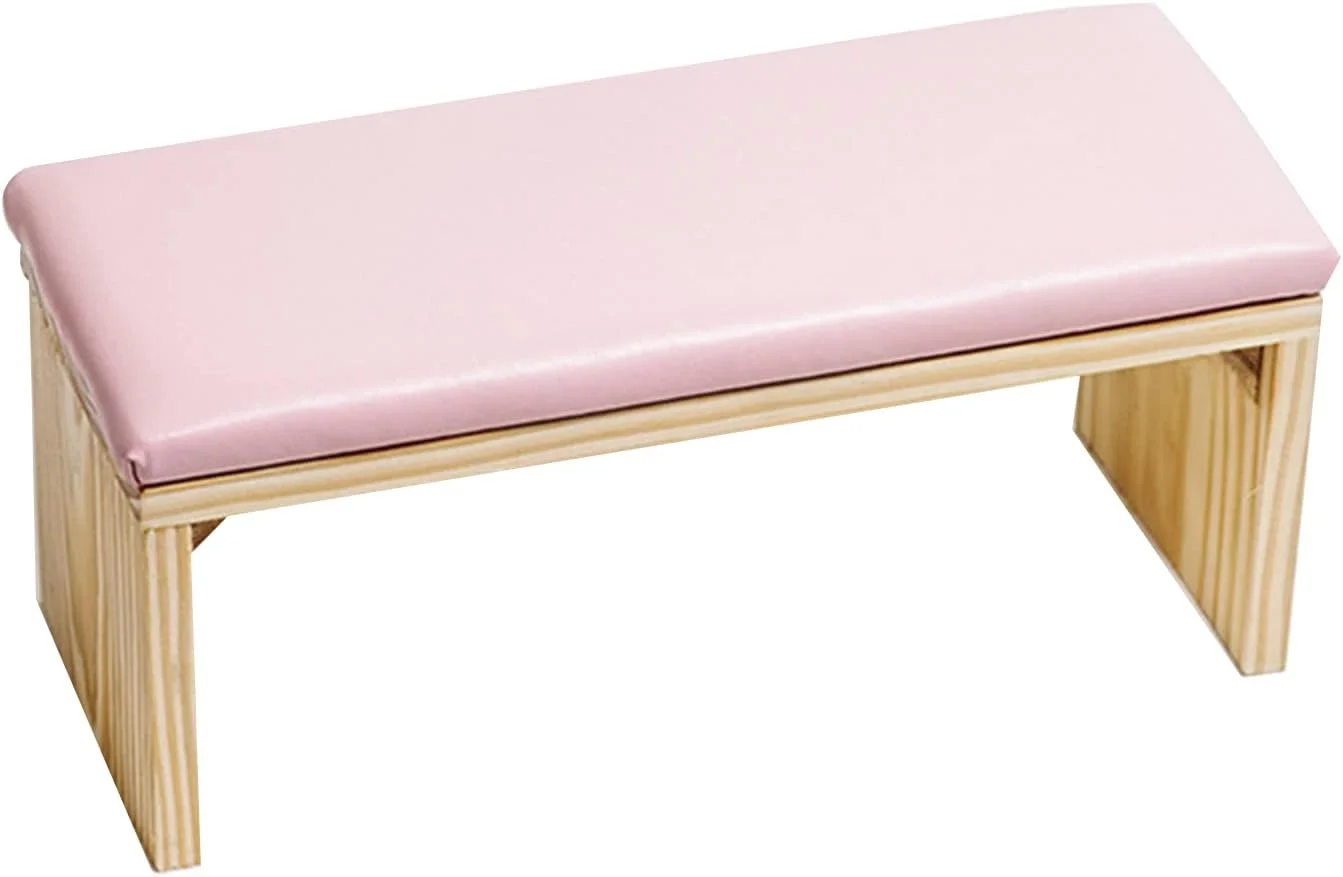 بالشتک دستی Labymos برای استراحت دست، نگهدارنده چوبی، ابزار سالن ناخن