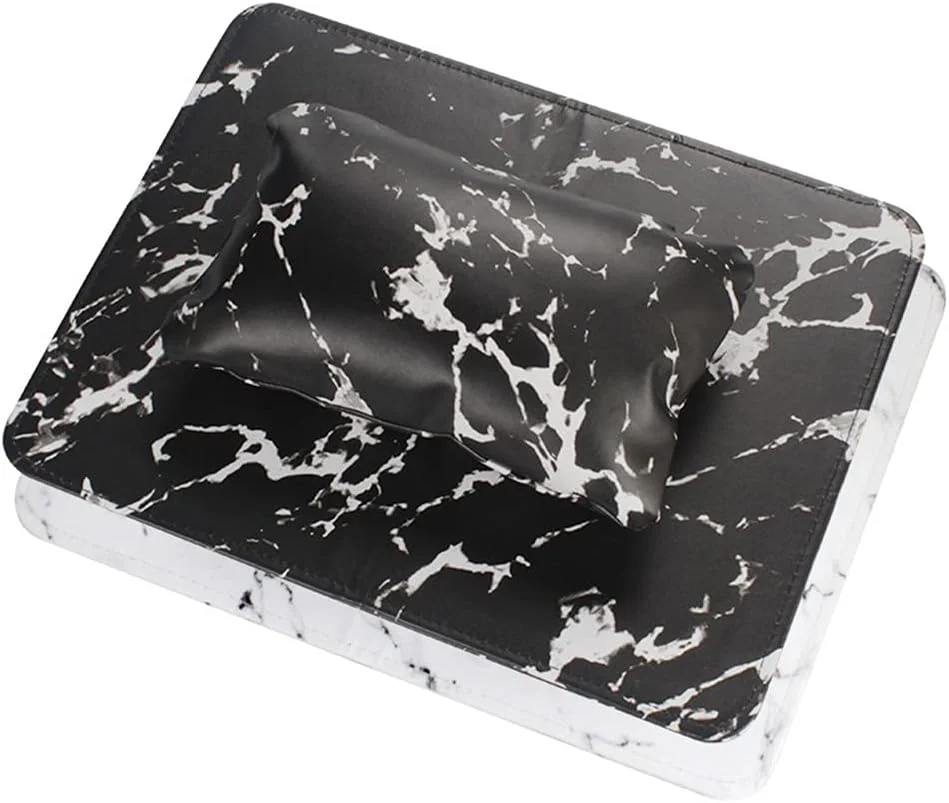 ست بالشتک استراحت دست لابی موس برای ناخن، پد نگهدارنده دست PU طرح سنگ مرمر، مناسب برای استفاده در سالن و منزل ست بالشتک استراحت دست لابی موس برای ناخن، پد نگهدارنده دست PU طرح سنگ مرمر، مناسب برای استفاده در سالن و منزل