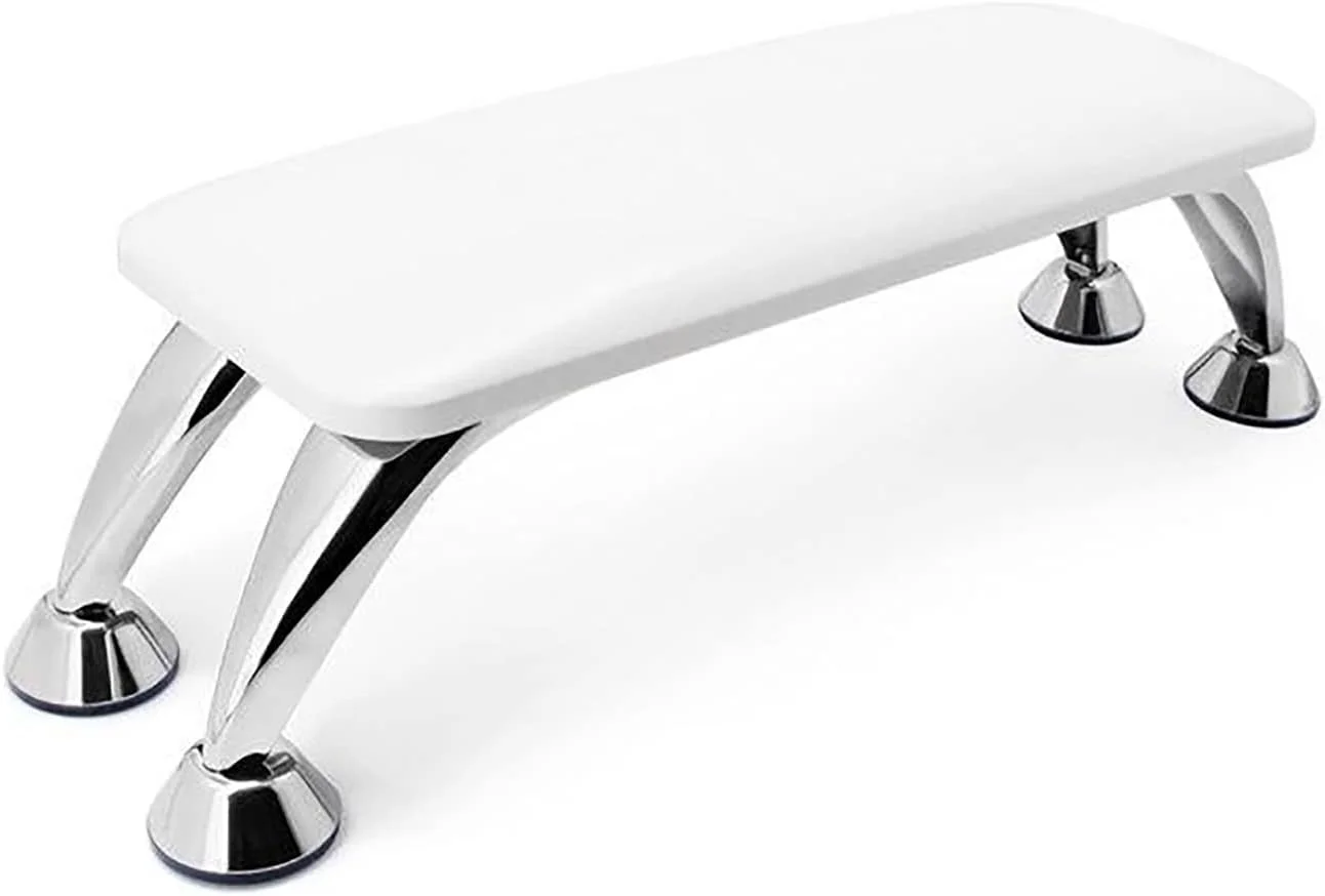 تکیه گاه دست برانسون برای ناخن کاران - تکیه گاه دست غیر لغزنده، تکیه گاه دست برای ناخن کاران به همراه 100 عدد پد تمیز کننده ناخن، تکیه گاه دست برای ناخن، پایه نگهدارنده دست، مناسب مانیکور و پدیکور