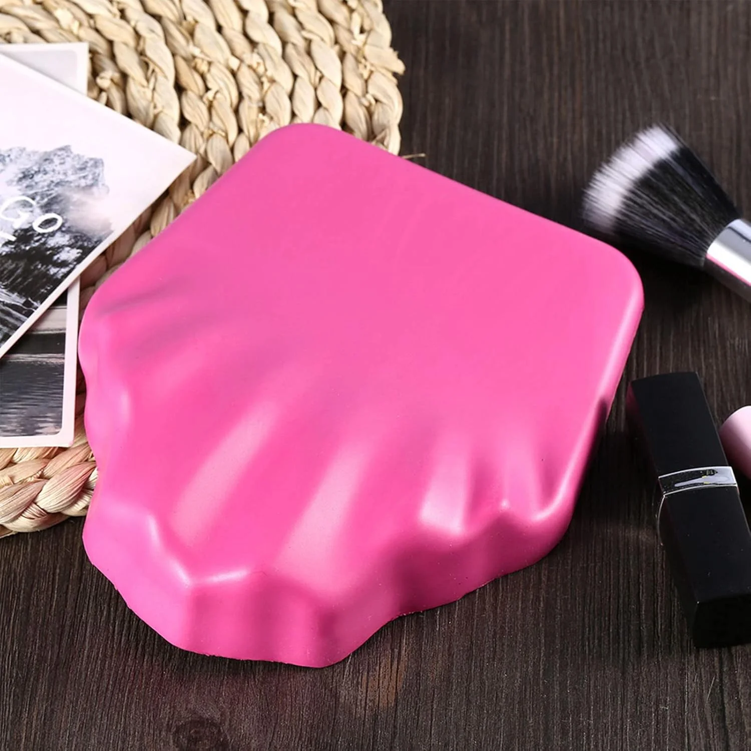 تکیه گاه دست مانیکور، ابزار نگهدارنده تکیه گاه دست ناخن، بالش نرم ضد لغزش، استند تکیه گاه ناخن، پد مراقبت از مانیکور