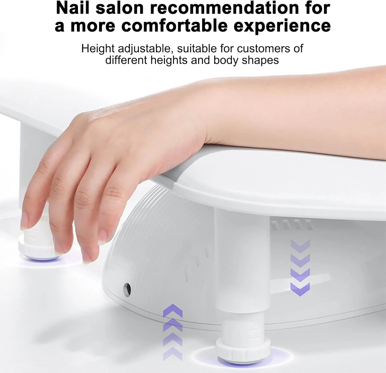 بالشتک استراحت دست برای طراحی ناخن، بالشتک تکیه گاه دست با قابلیت تنظیم ارتفاع، کوسن چرمی PU شیب دار، ابزار مانیکور بالشتک استراحت دست برای طراحی ناخن، بالشتک تکیه گاه دست با قابلیت تنظیم ارتفاع، کوسن چرمی PU شیب دار، ابزار مانیکور