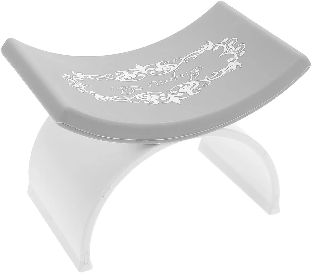 بالشتک زیر دستی طراحی ناخن، تکیه گاه دست، ابزار طراحی ناخن، کوسن طراحی ناخن، تکیه گاه دست پلاستیکی سفید